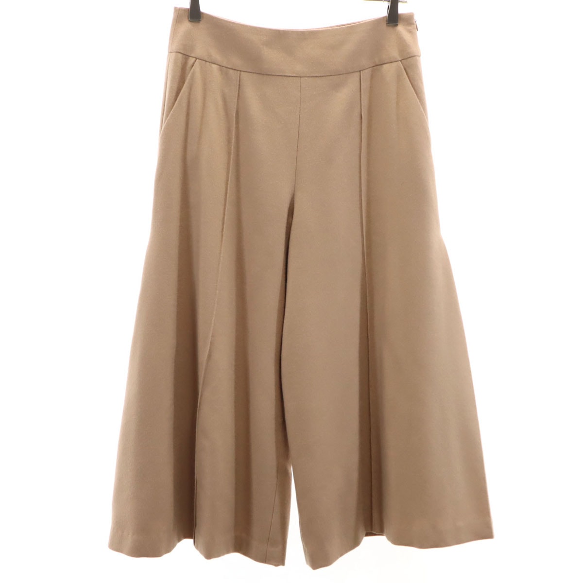 LANVIN en Bleu ランバンオンブルー ワイドパンツ 38 ベージュ