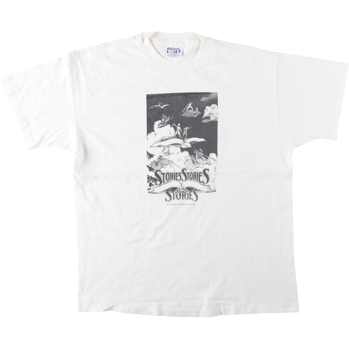 古着 90年代 ヘインズ Hanes Los Angeles Children's Theatre アートTシャツ USA製 メンズL相当 ヴィンテージ/eaa654502