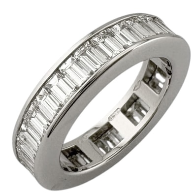 ブルガリ リング 指輪 11号 18金 K18ホワイトゴールド ダイヤモンド レディース BVLGARI 中古