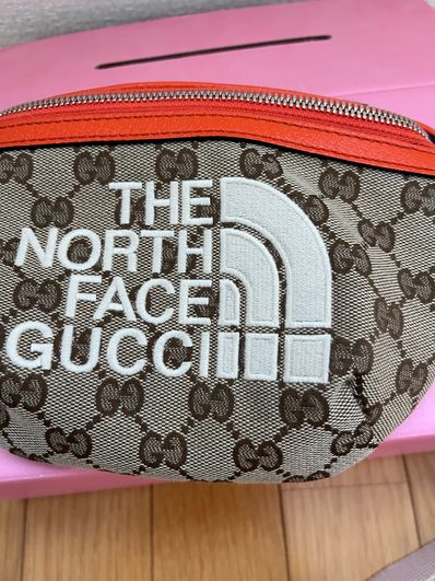 Gucci x The North Face Belt Bag "Beige Ebony"