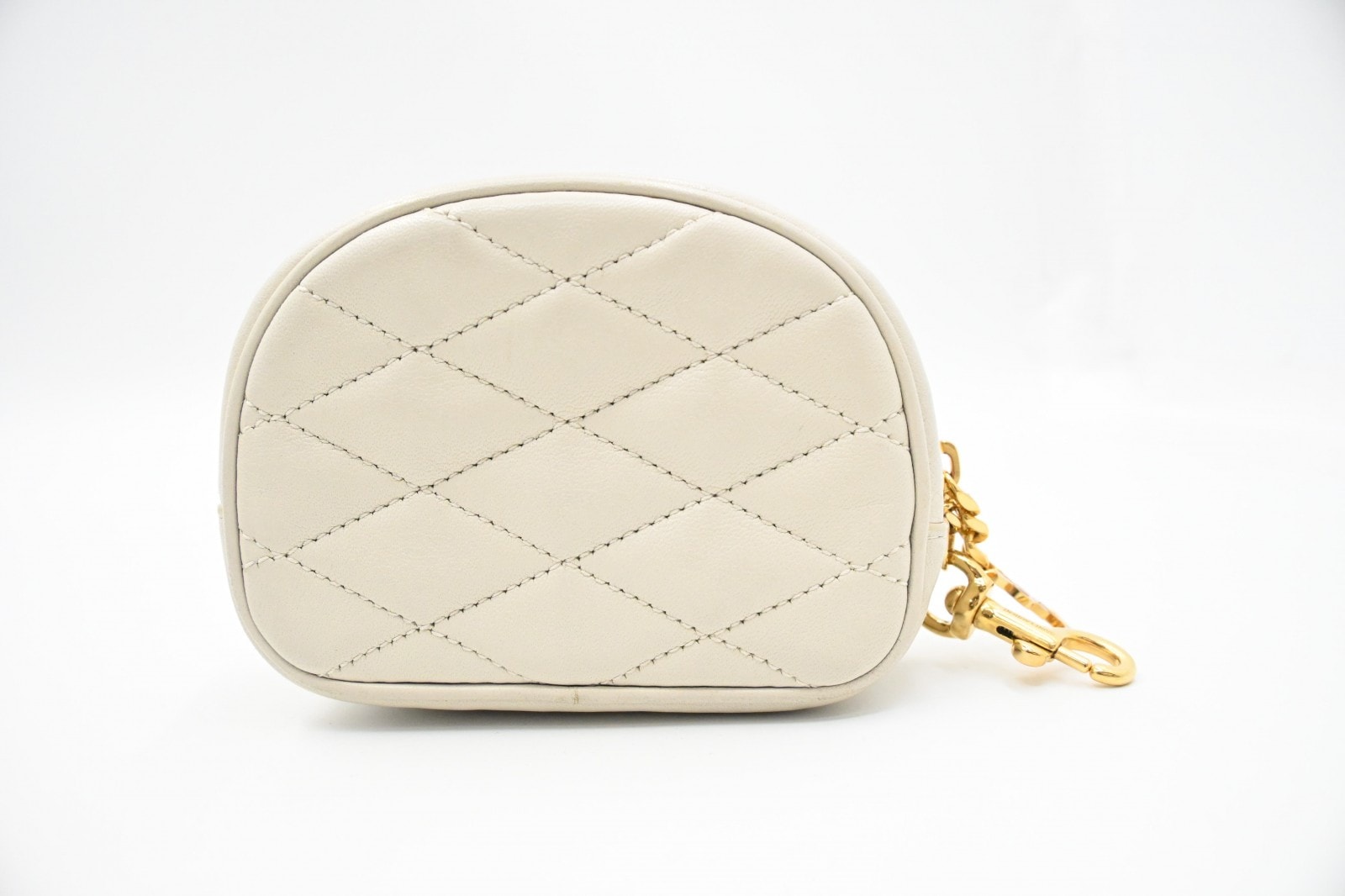 サンローラン ロリータ コスメティック ポーチ ライトグレー