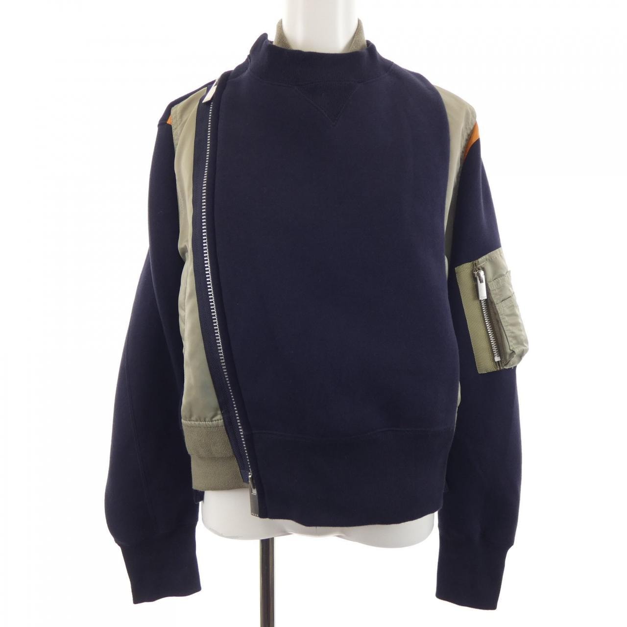サカイ SACAI SPONGE SWEAT BLOUSON 24-07109 ブルゾン