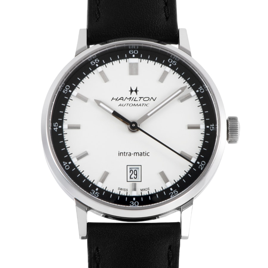 HAMILTON ハミルトン アメリカンクラシック イントラマティック デイト H384250【中古】
