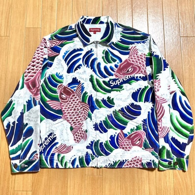 Supreme Waves Work Jacket "White"