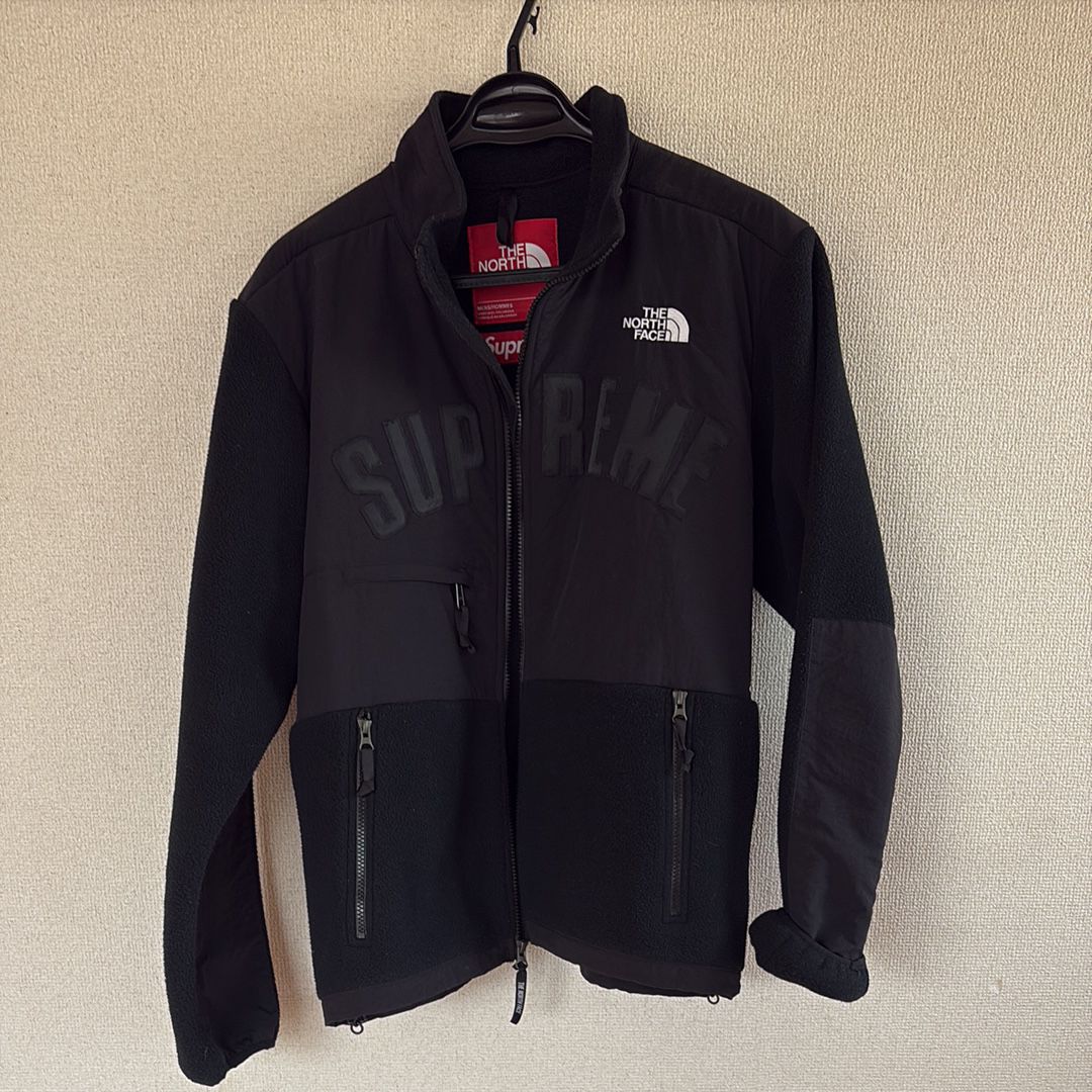 Supreme x The North Face Arc Logo Denali Fleece Jacket "Black"
