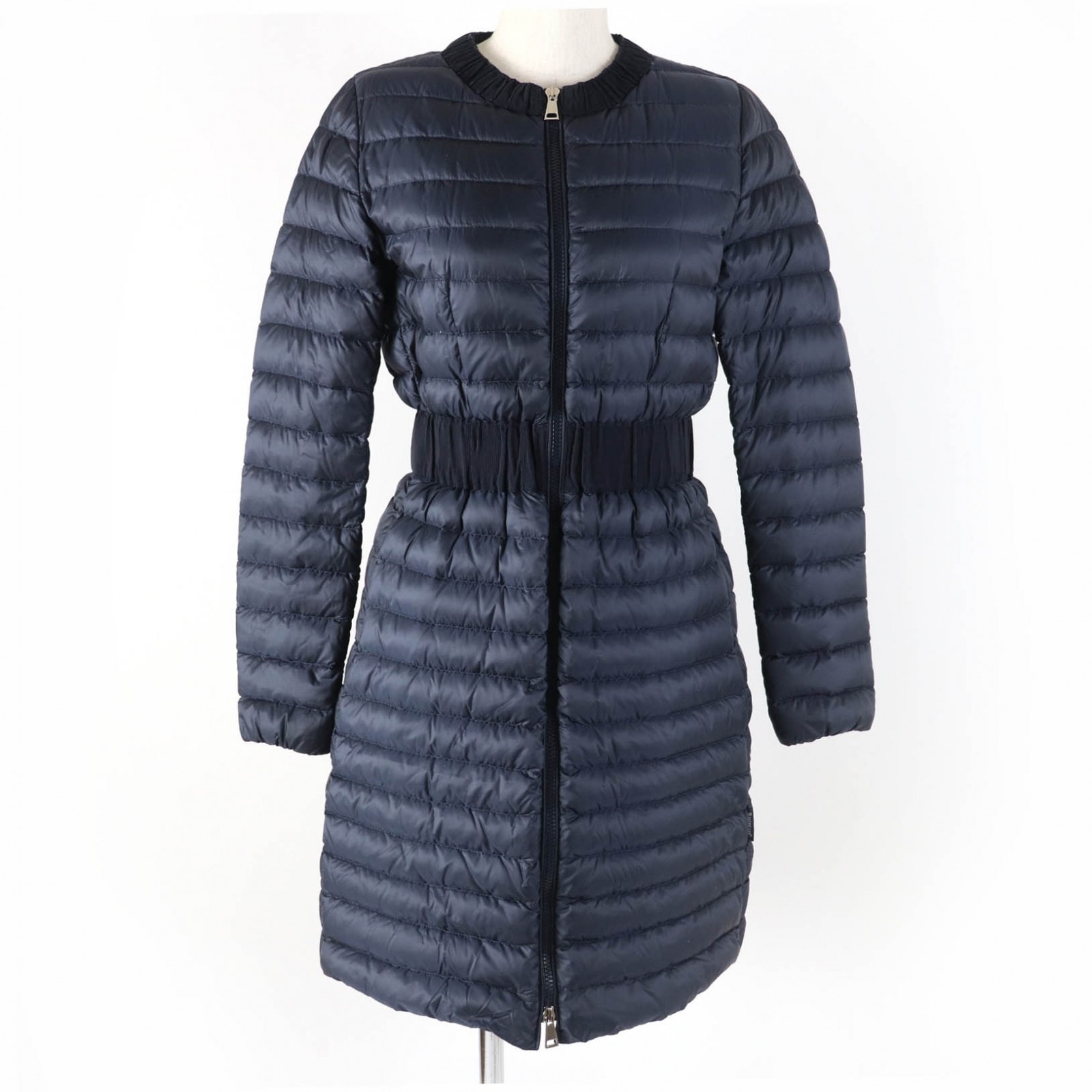 美品 モンクレール
 ダウンコート HODENITE ネイビー レディース 1