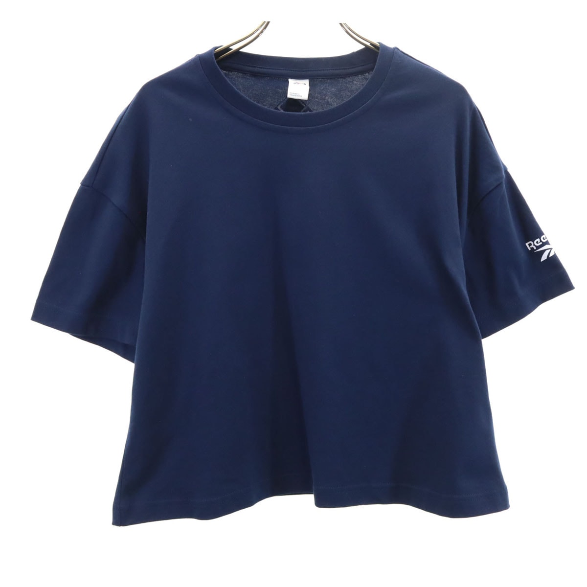 Reebok リーボック 半袖 Tシャツ S ネイビー