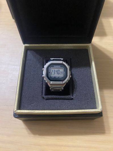 Casio Ring Watch "Stainless Steel" CRW-001