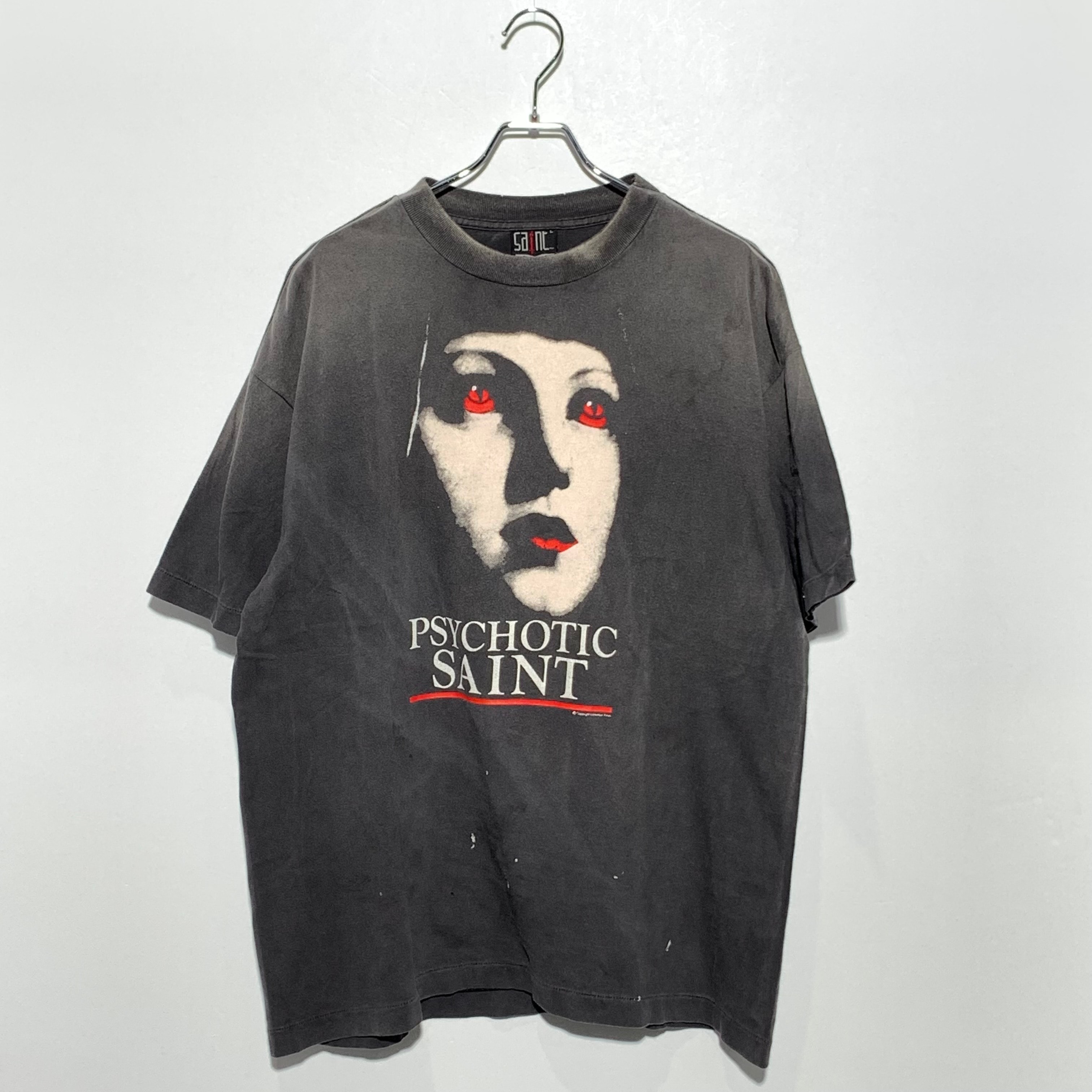 SAINT Mxxxxxx SS Tee Psychotic Saint "Black"