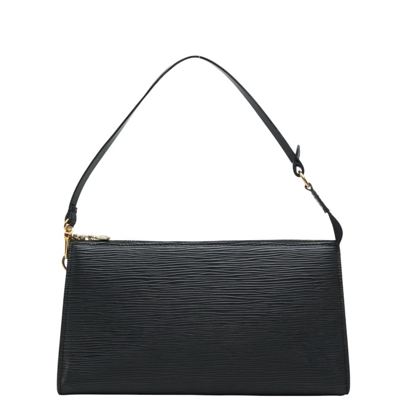 ルイ ヴィトン エピ ポシェット アクセソワール ハンドバッグ M52942 ノワール ブラック レザー レディース LOUIS VUITTON 【中古】
