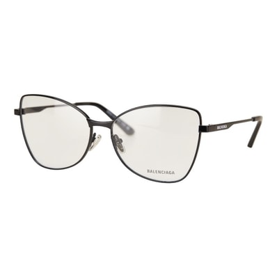 バレンシアガ メガネ BB0282O ブラック プラスチック メンズ BALENCIAGA 中古