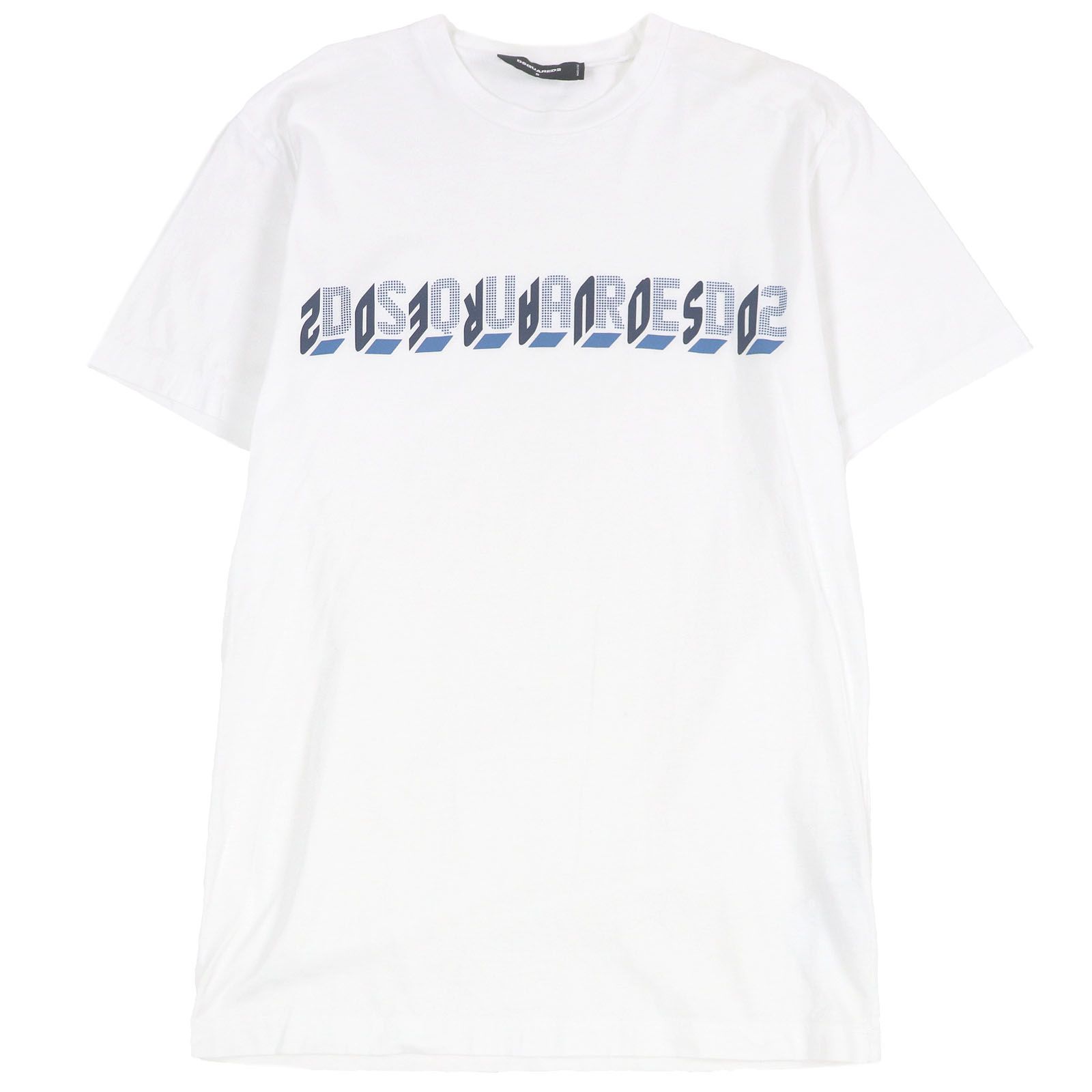 ディースクエアード 半袖Ｔシャツ ホワイト メンズ S S74GD0861