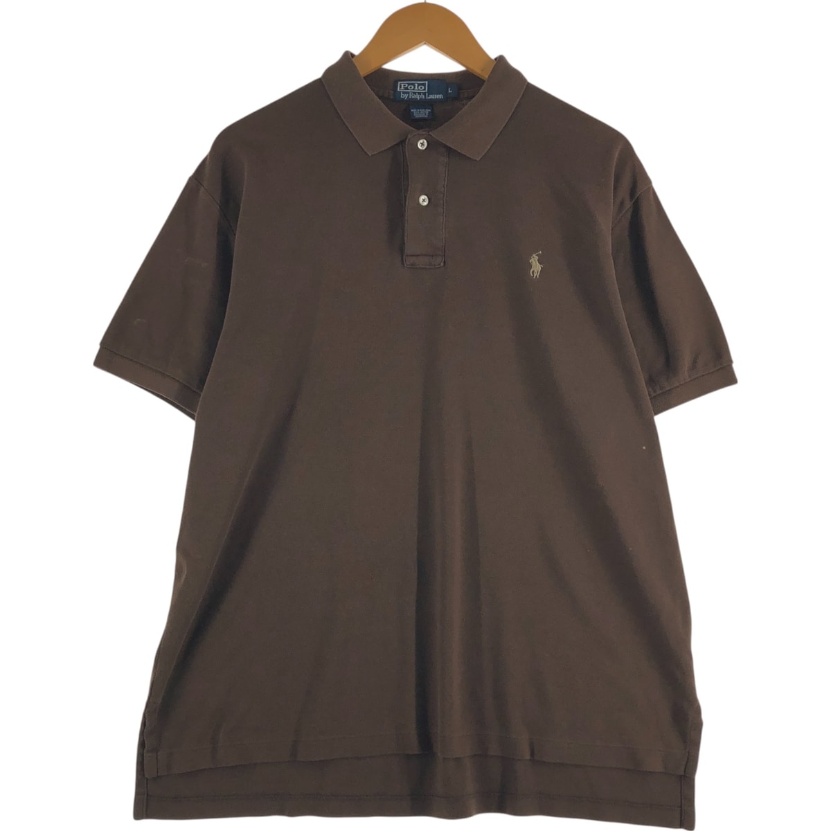 古着 ラルフローレン Ralph Lauren POLO by Ralph Lauren 半袖 ポロシャツ メンズL相当/eaa560375