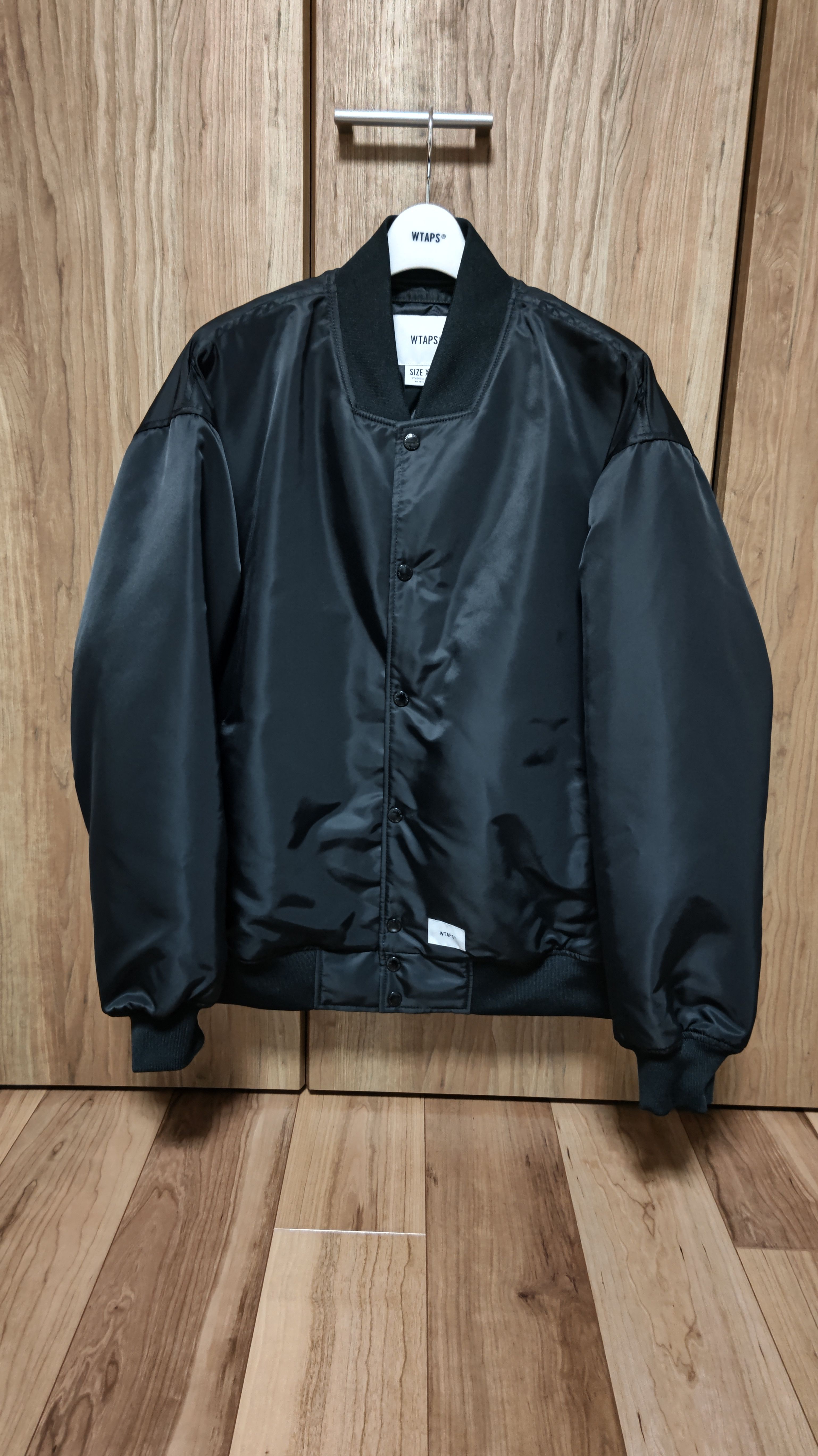 Wtaps TEAM / JACKET / NYLON. TWILL "Black"