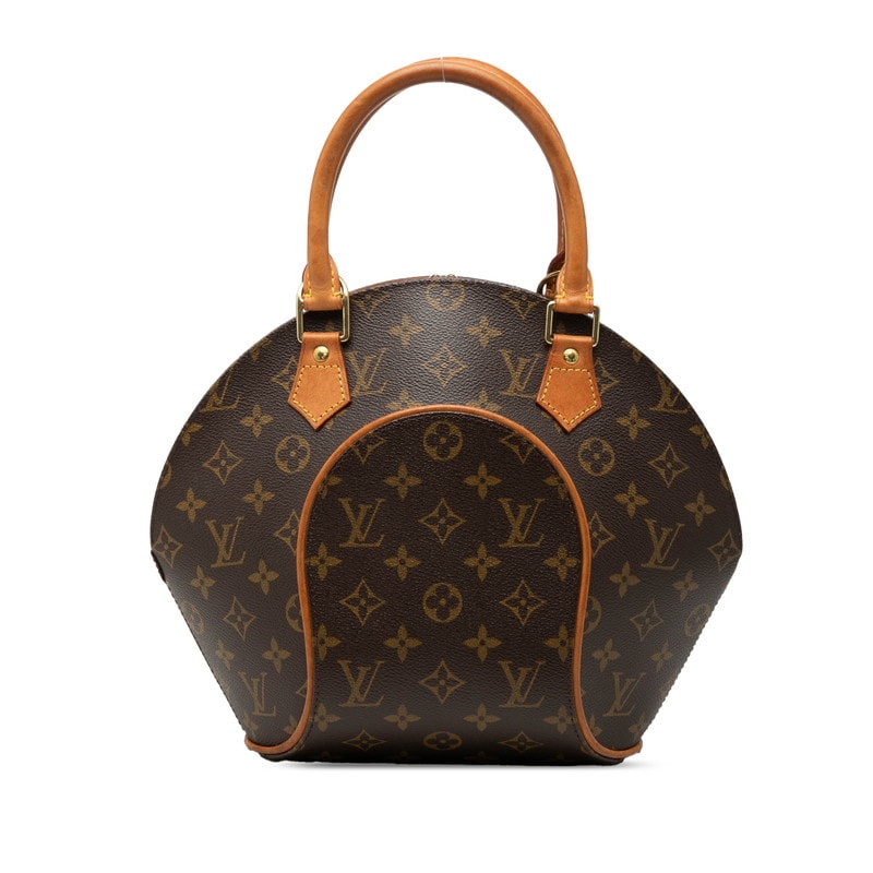 ルイ ヴィトン モノグラム エリプスPM ハンドバッグ M51127 ブラウン PVC レザー レディース LOUIS VUITTON 【中古】