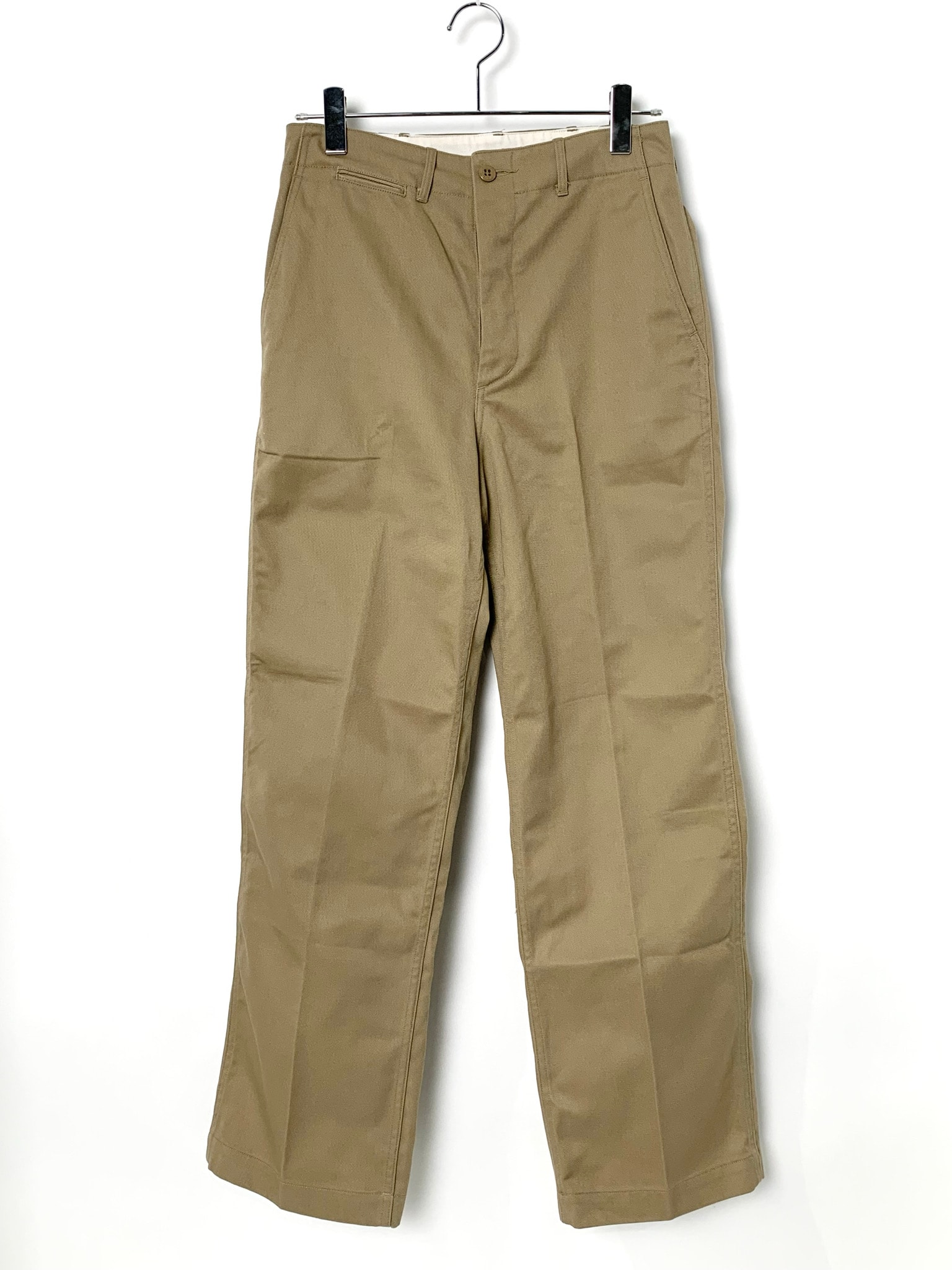 HYKE T/C TWILL ARMY CHINOS Beige