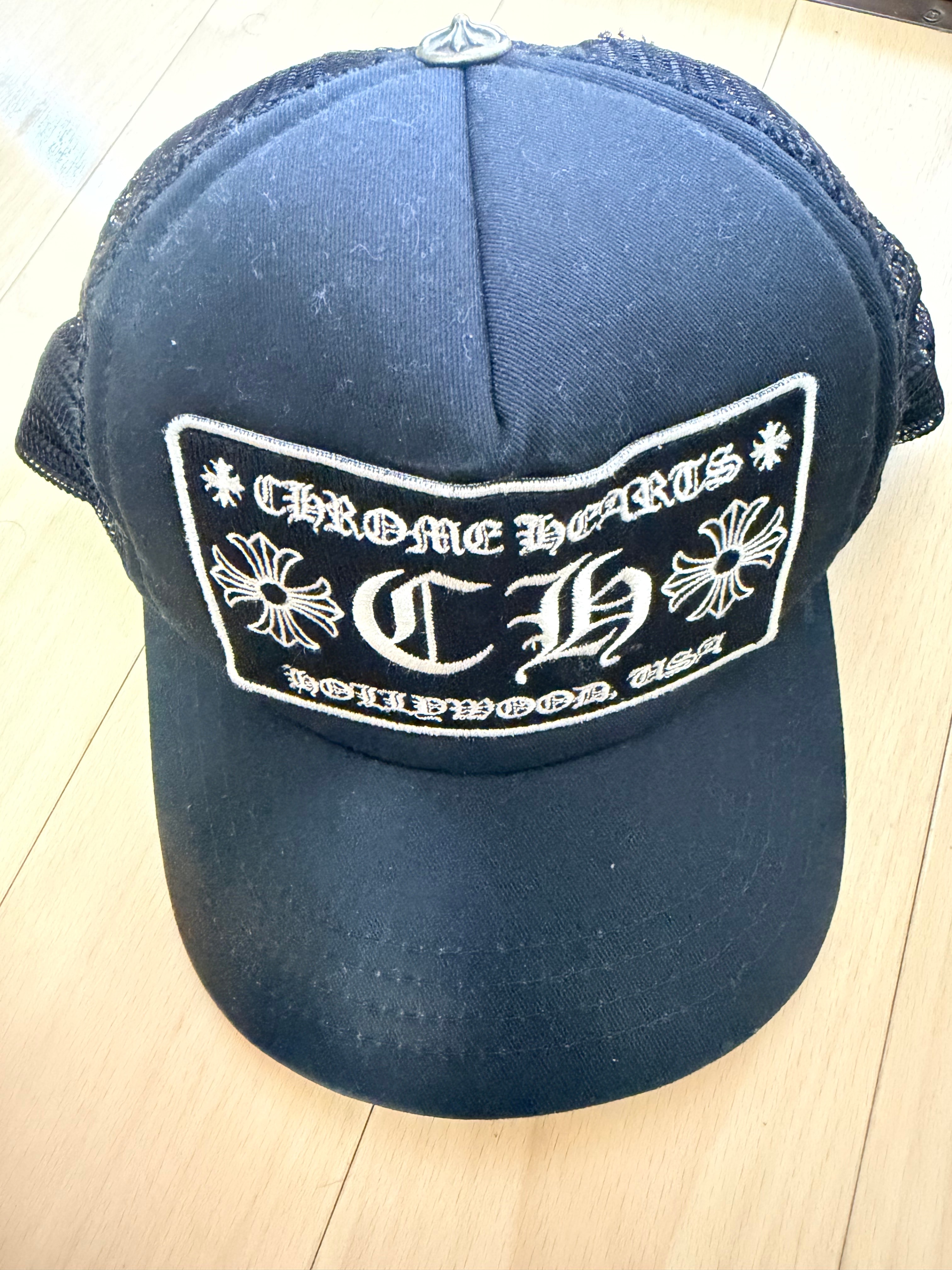 Chrome Hearts CH Trucker Cap Honolulu Exclusive "Black"