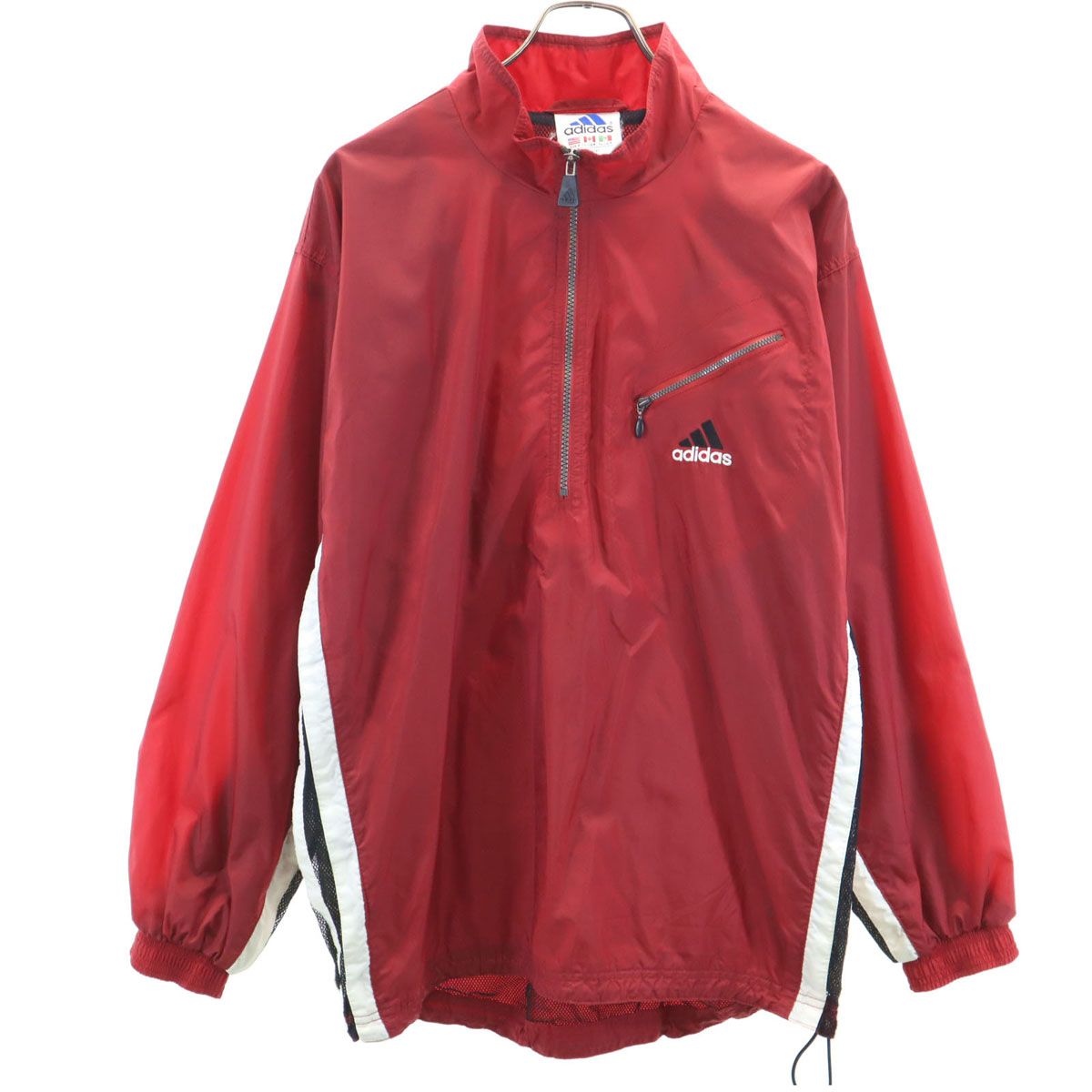 adidas 90s ハーフジップ ジャケット