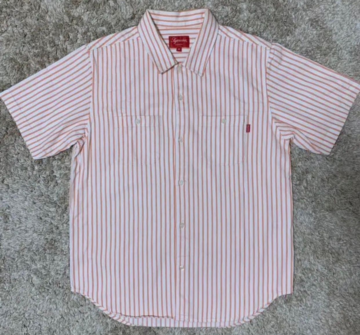 Supreme Stripe Denim S/S Shirt