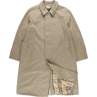 古着 バーバリー Burberry's コットン100% ステンカラーコート バルマカーンコート 英国製 メンズL相当/evb031436