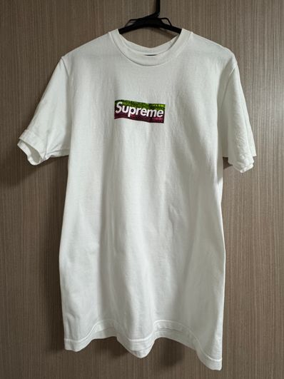 Supreme Los Angeles Fire Relief Box Logo Tee "White"
