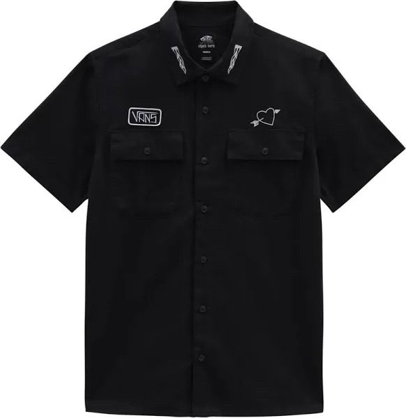 Vans バンズ　半袖シャツ　Elijah Berle Woven Shirt