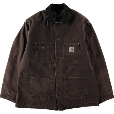 古着 カーハート Carhartt ミシガンチョアコート 中綿入り ダックワークジャケット メンズL相当/eaa673781