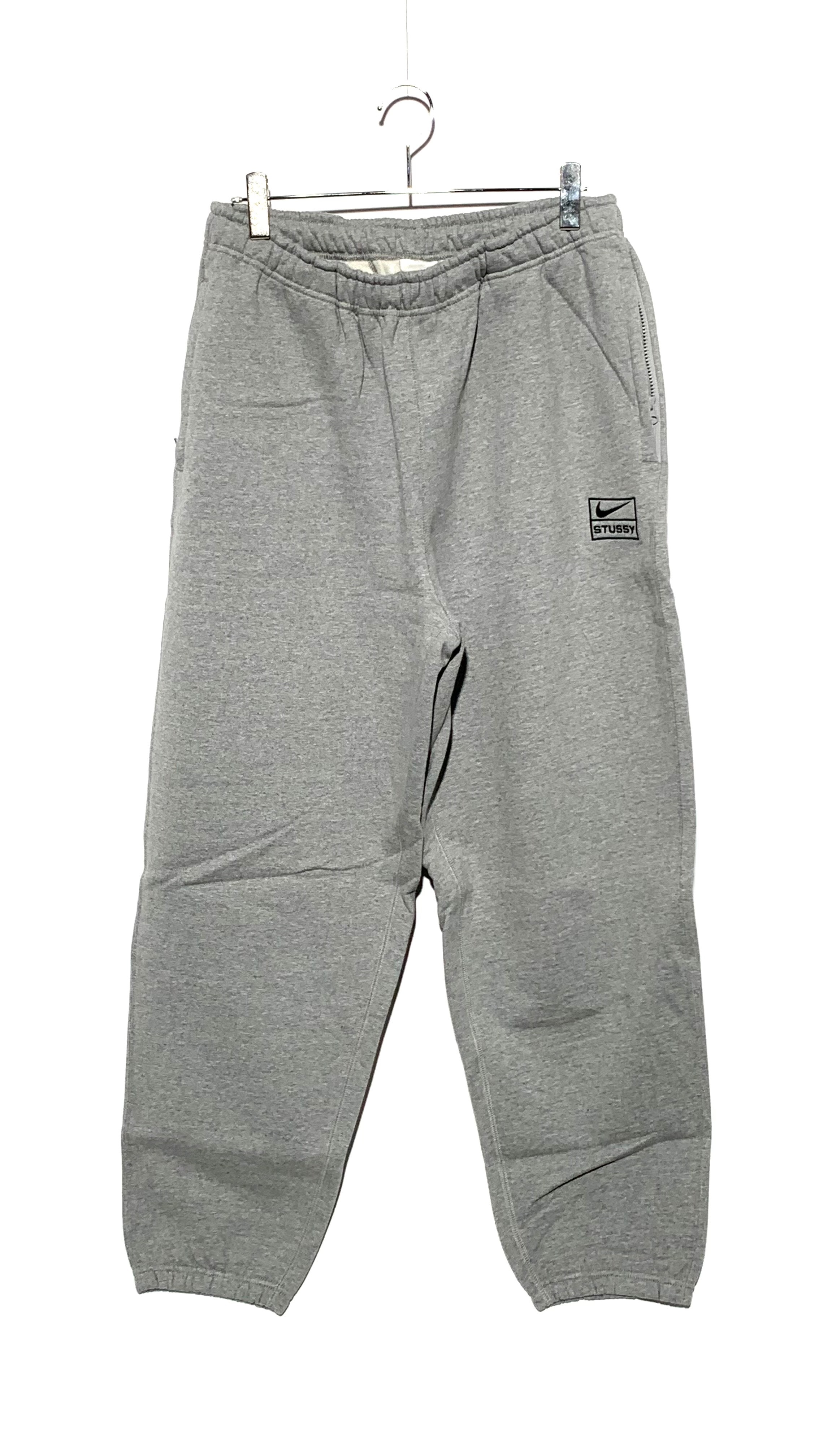Stussy x Nike NRG Washed Fleece Pant (US Size) "Grey" DJ9490-063