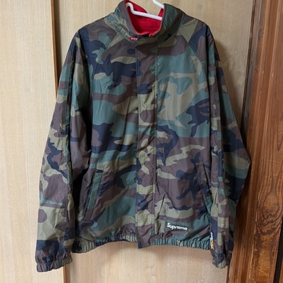 Supreme Polartec Reversible Track Jacket "Woodland Camo"
