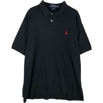 古着 ラルフローレン Ralph Lauren POLO RALPH LAUREN CUSTOM FIT 半袖 ポロシャツ メンズXL相当/eaa616587