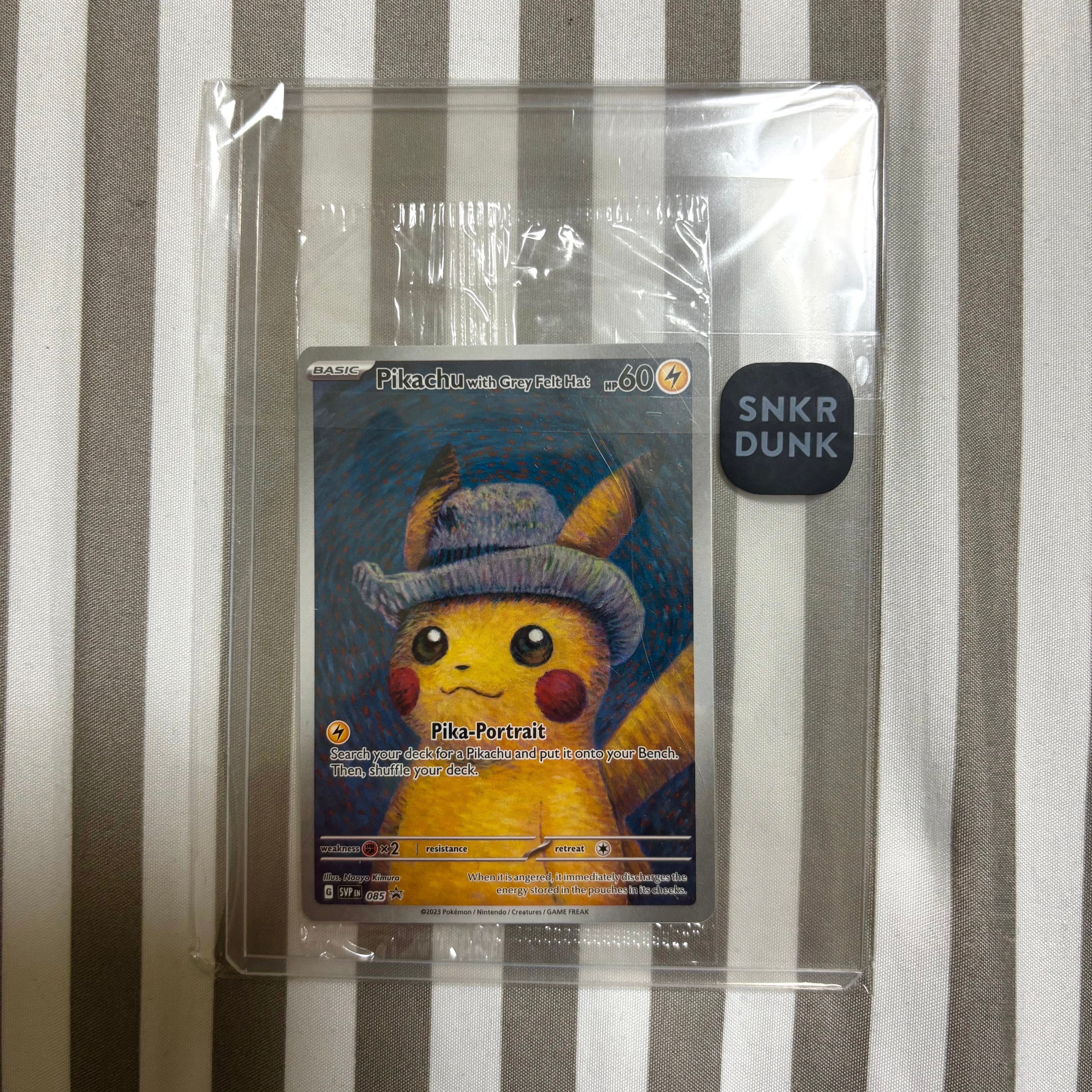 ピカチュウ : プロモ [SVP EN 085](「ゴッホ展」 プロモーションカード「SVP EN」) 【英語版】