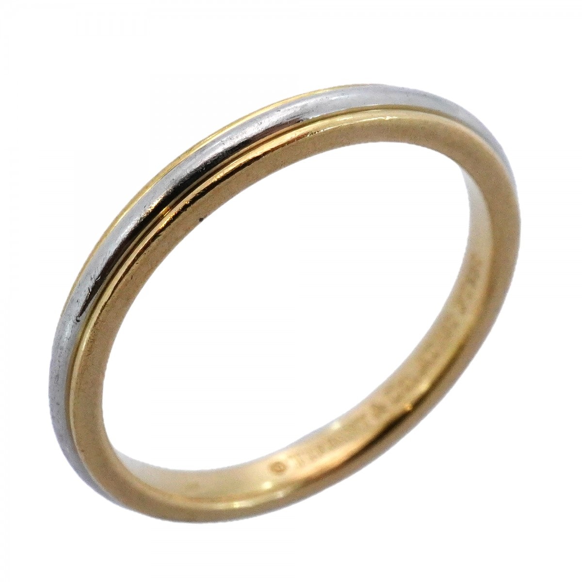 ★最終価格★SALE【6jcb0786】ティファニー リング ルシダ K18YG イエローゴールド Pt950 プラチナ 6.5号【中古】レディース