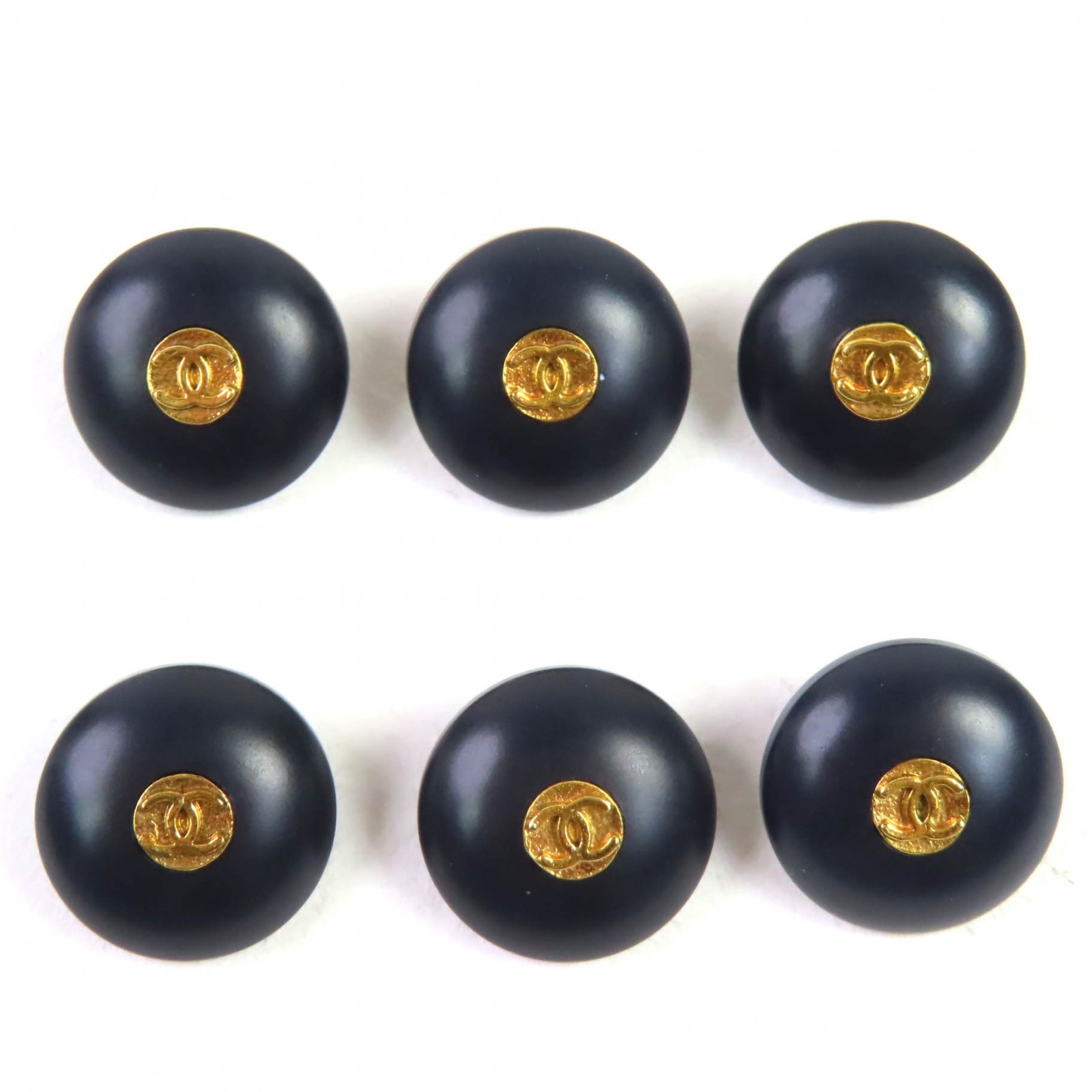 美品 シャネル ブラック ゴールド レディース