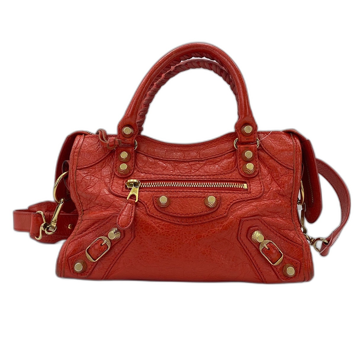 バレンシアガ BALENCIAGA LE CITY 2WAY ハンドバッグ【中古】
