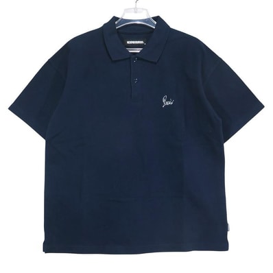 NEIGHBORHOOD ネイバーフッド 22SS CLASSIC C-POLO SS 221UWNH-CSM01 クラシック ポロ シャツ ショートスリーブ ネイビー 半袖 サイズS
