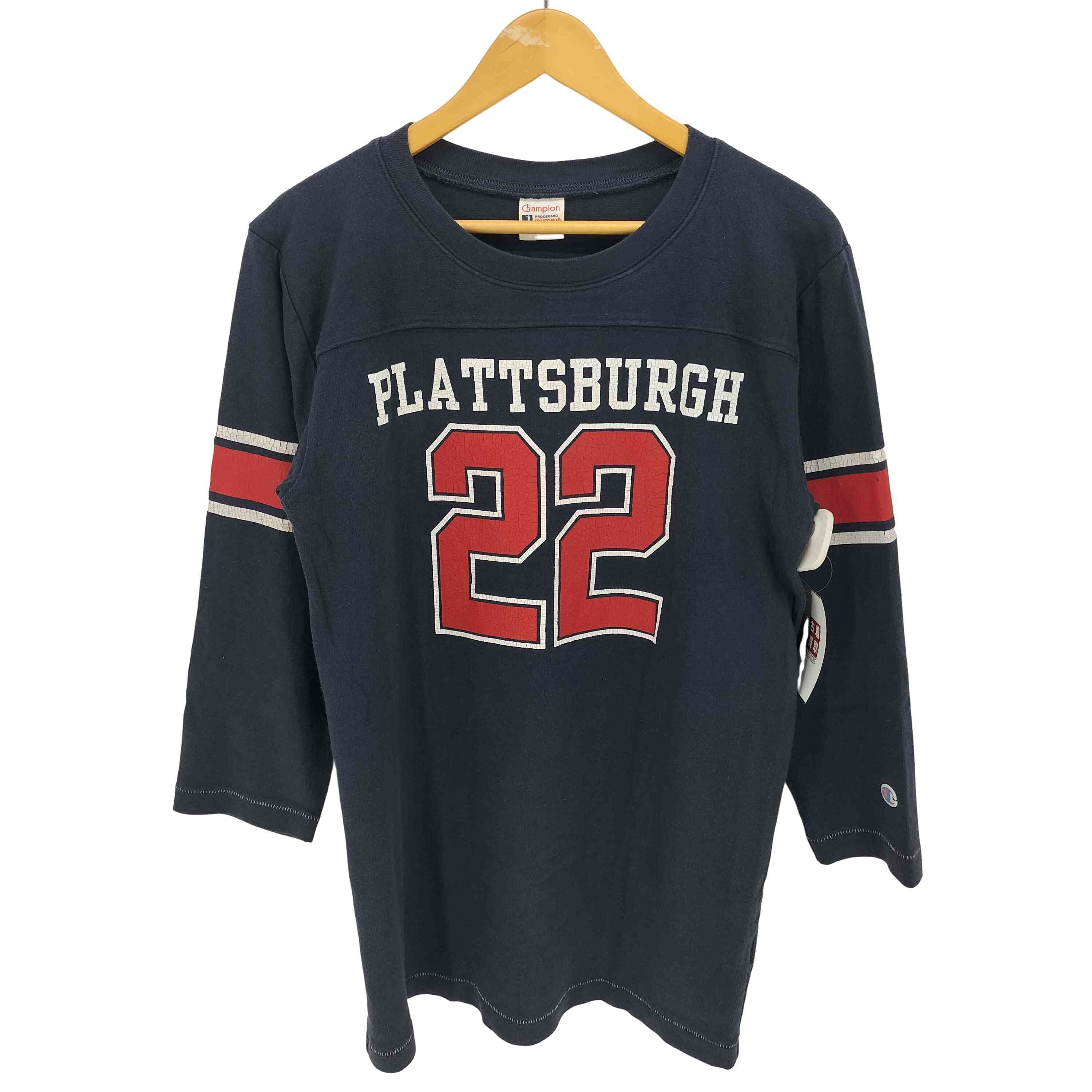 復刻 ランタグ PLATTSBURGH ナンバリング 22 フットボールシャツ【1143671941384】