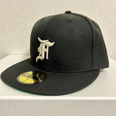 NEW ERA FEAR OF GOD ESSENTIALS 59FIFTY F LOGO Under Visor "Black"