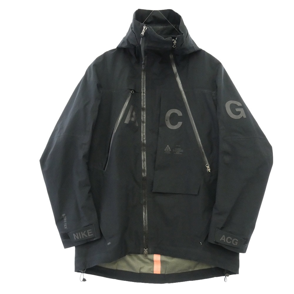 NIKE ナイキ 851976-010 ACG ALPINE JACKET GORE-TEX ゴアテックス マウンテンパーカー アルパインジャケット ブラック系 L【中古】