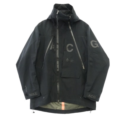 NIKE ナイキ 851976-010 ACG ALPINE JACKET GORE-TEX ゴアテックス マウンテンパーカー アルパインジャケット ブラック系 L【中古】