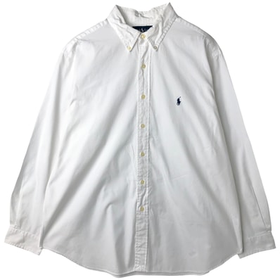 古着 ラルフローレン Ralph Lauren CLASSIC FIT クラシックフィット 長袖 ボタンダウンシャツ メンズXL相当/eaa609636
