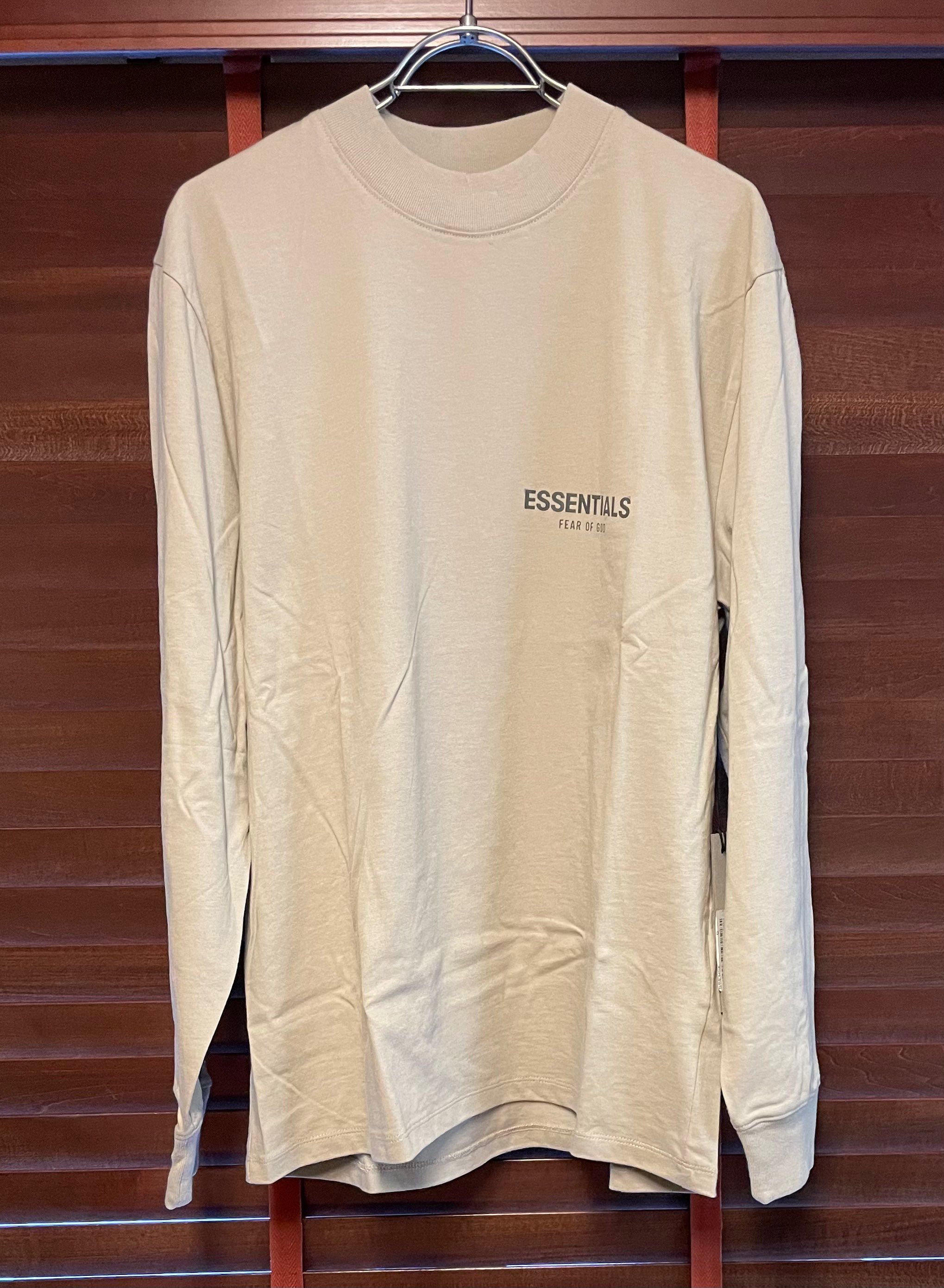 FEAR OF GOD ESSENTIALS LS TEE "string"