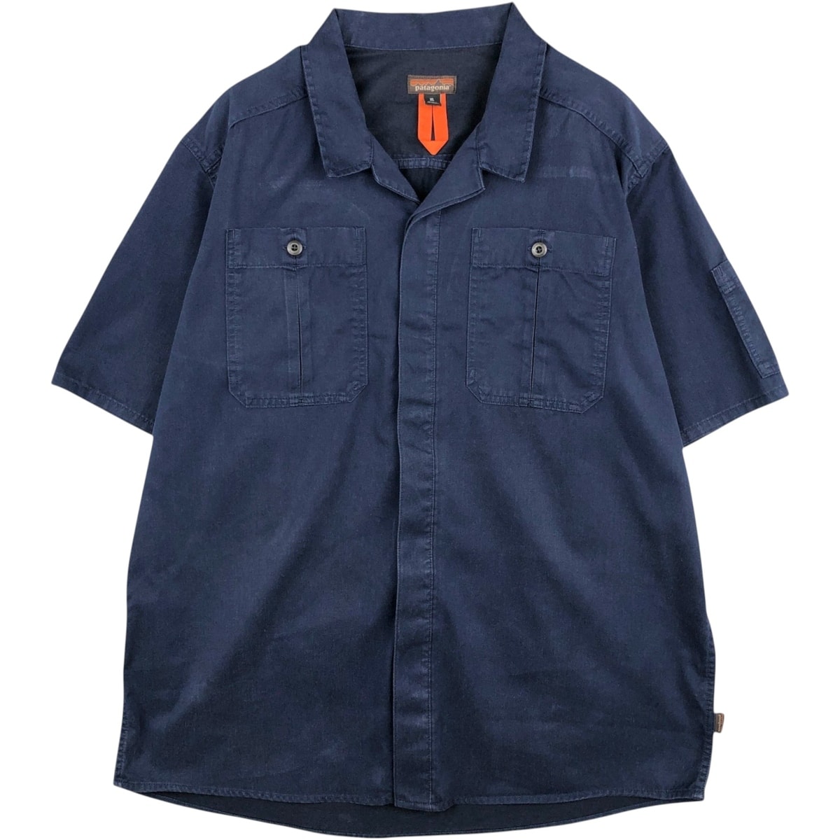 古着 パタゴニア Patagonia ショップシャツ 53295SP20 半袖 オープンカラー コットンシャツ ボックスシャツ メンズXL相当/eaa623242