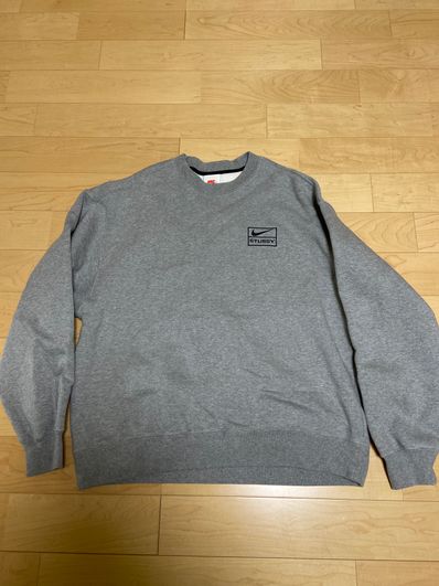 Nike x Stussy NRG BR Crew Fleece "Grey"