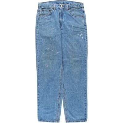 古着 カーハート Carhartt RELAXED FIT テーパードデニムパンツ メンズw35相当/eaa640498