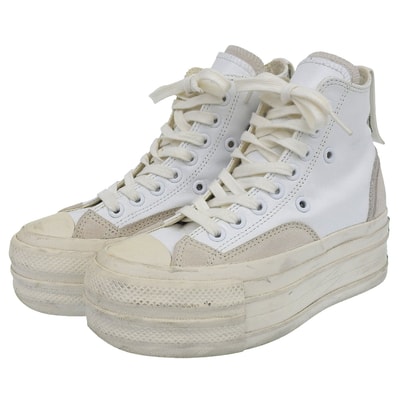 コンバース コンバースアディクト チャックテイラー ハイカットスニーカー シューズ レディース ホワイト 23.0cm 1SD254 4.5(US)