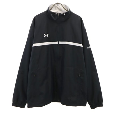 UNDER ARMOUR アンダーアーマー ウインドブレーカー XL ブラック ジャケット 裏メッシュ