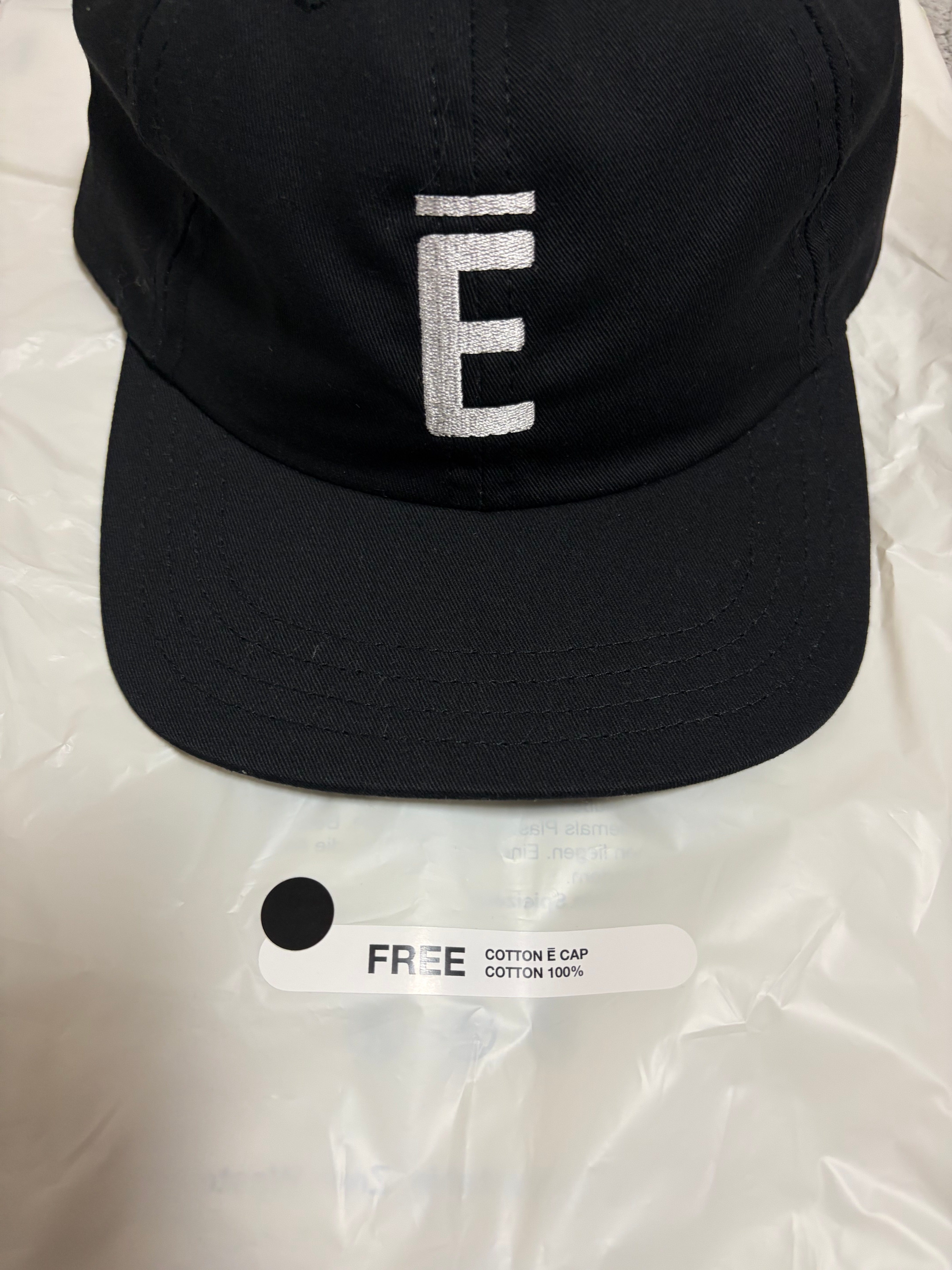 A (未使用に近い)】エンノイ コットン E キャップ 