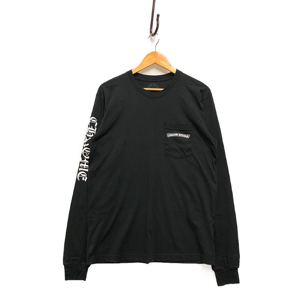 CHROME HEARTS セメタリークロス ロゴ 長袖Tシャツ 31045