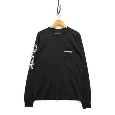 CHROME HEARTS セメタリークロス ロゴ 長袖Tシャツ 31045