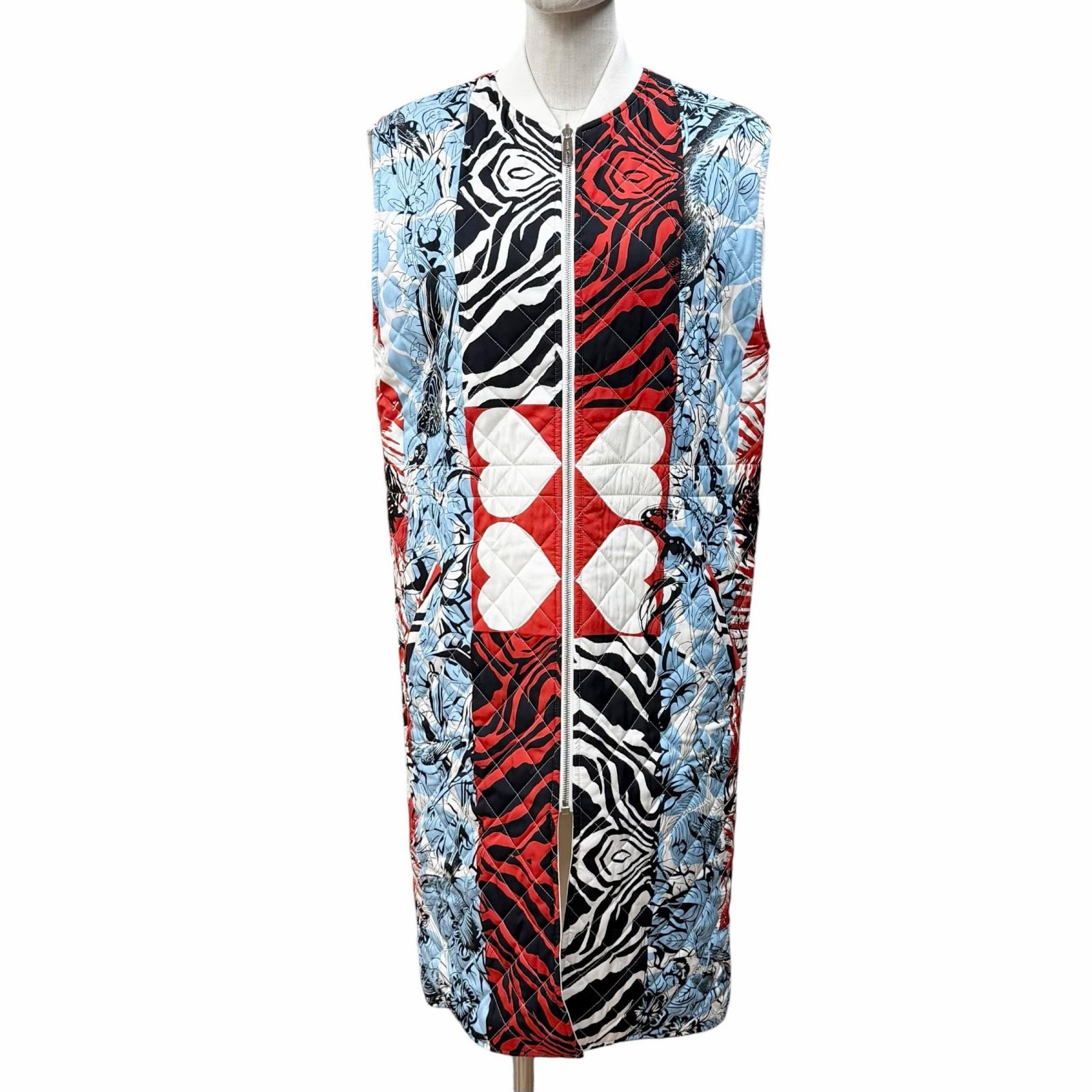 極美品 エルメス ベスト ジャングルラブ 34 3E0111D5